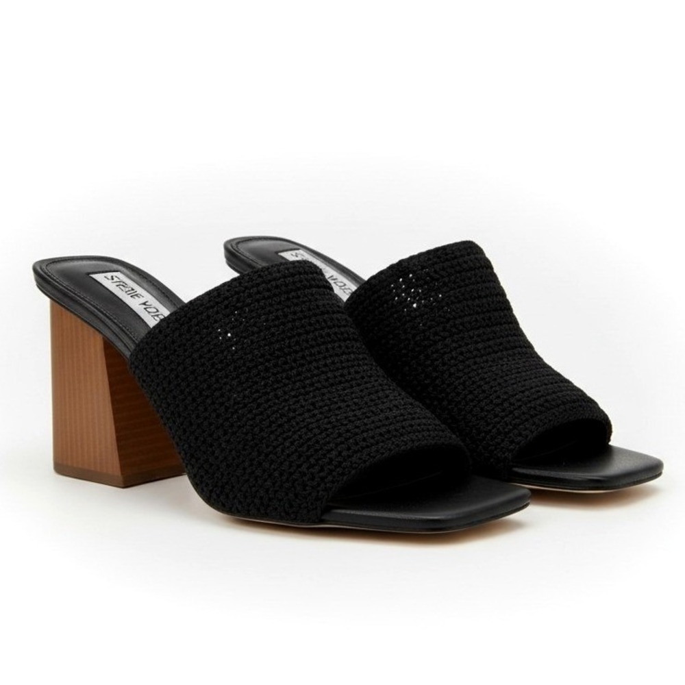Steve Madden Realize Black Sandals - Women's Size 9 - Brand New